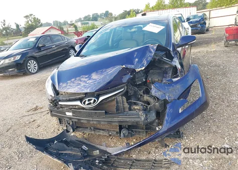 2014 Hyundai Elantra Limited from USA, damaged, VIN 5NPDH4AE1EH488669